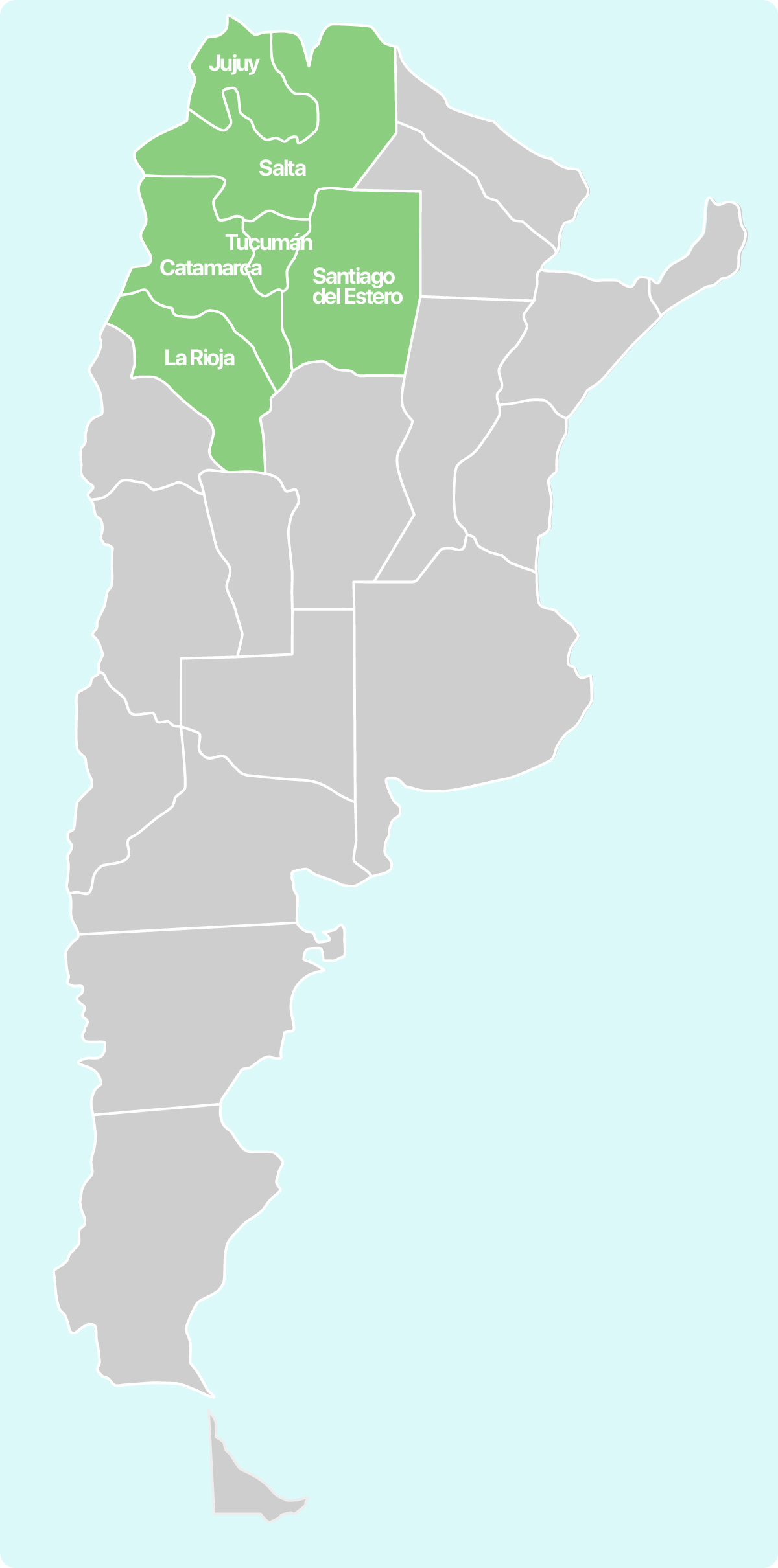 Mapa Noroeste